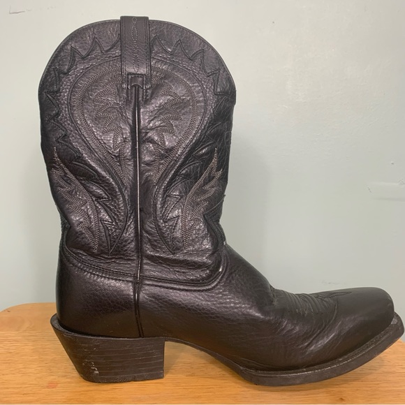 Men’s Ariat Black Legend Phoenix 10010938 Western Cowboy Boots - Picture 6 of 13